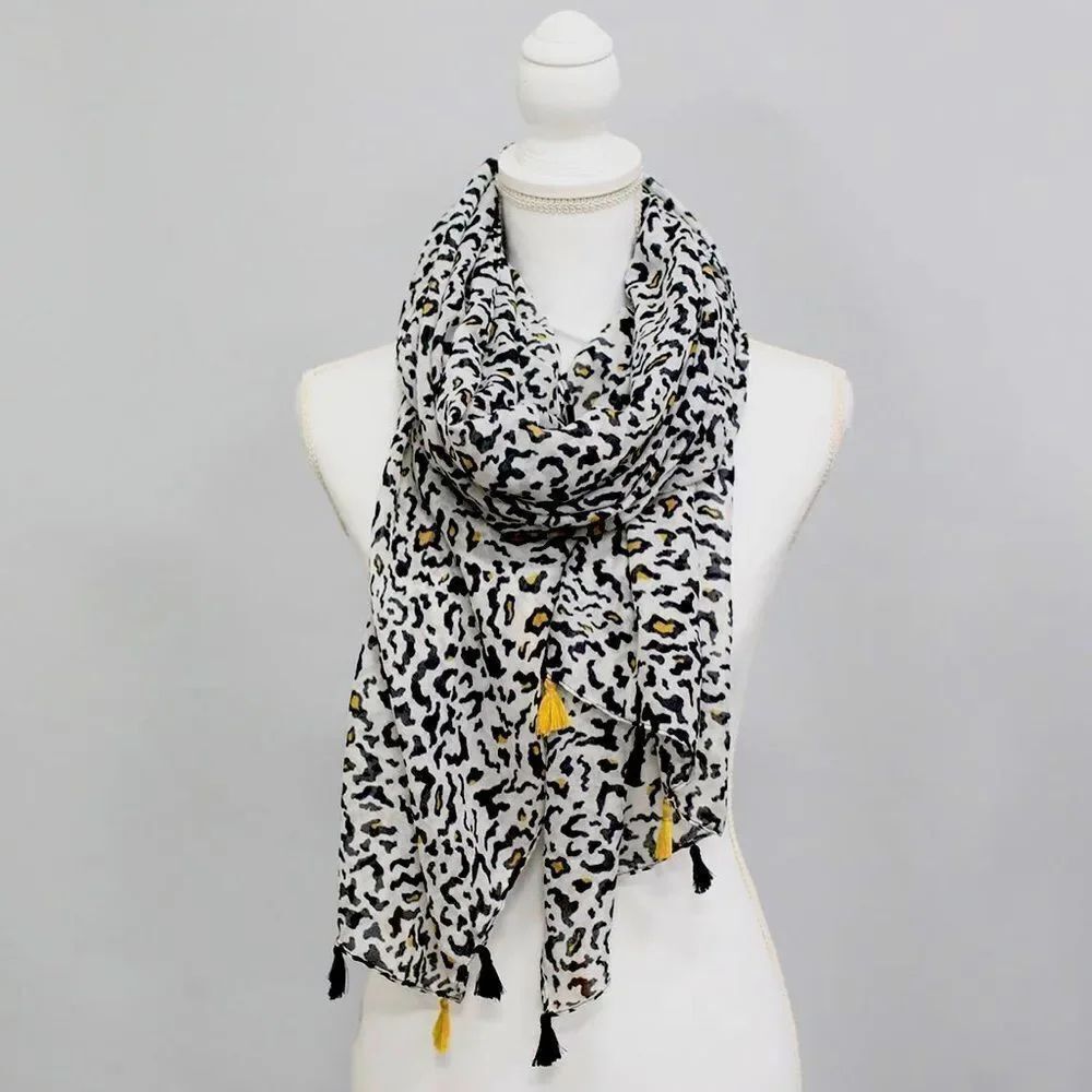 Leopard Print Scarf